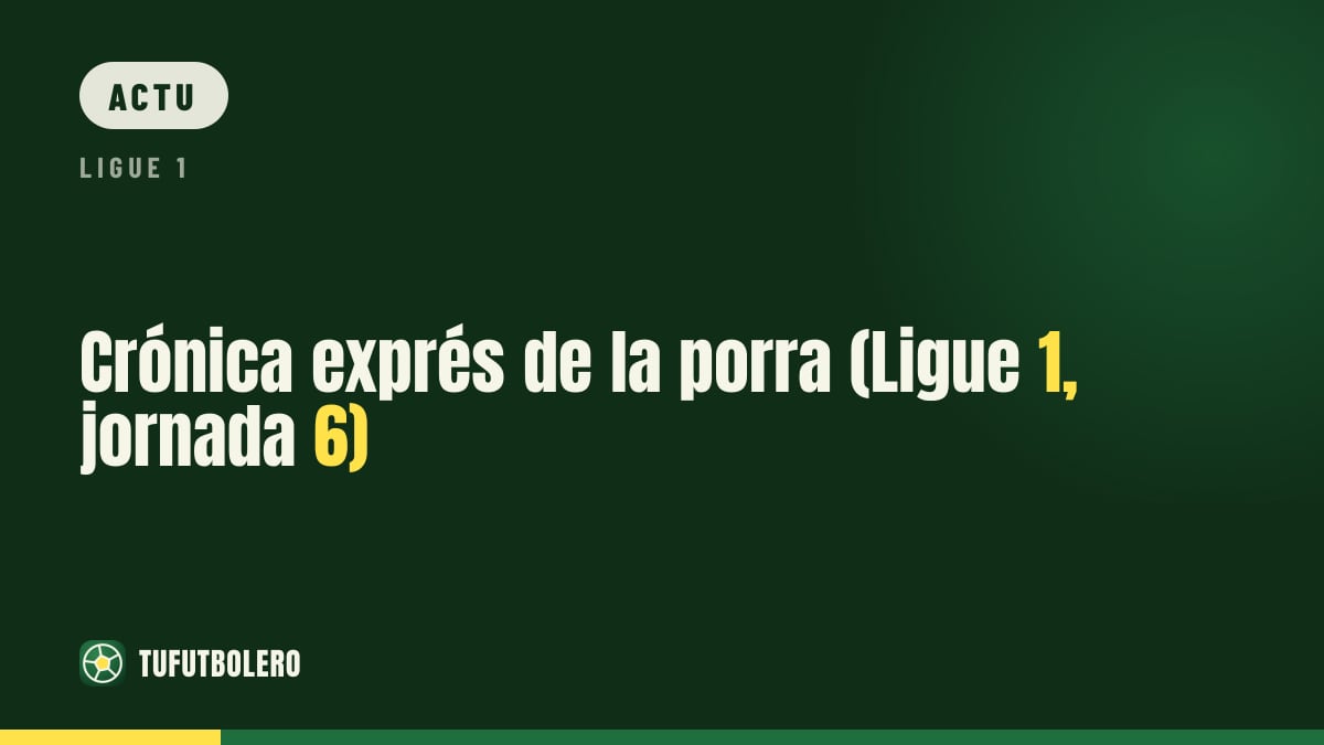 Bilan express de la fantasy (Ligue 1, journée 6)