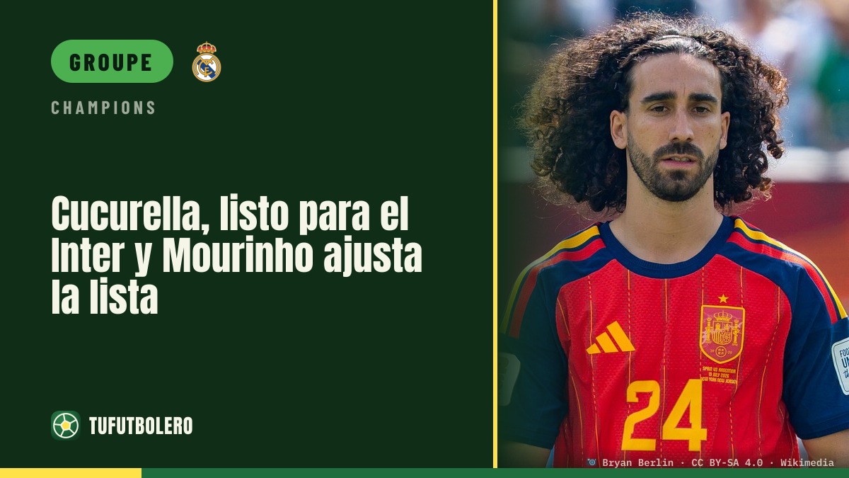 Cucurella apte pour l’Inter, Mourinho ajuste sa liste