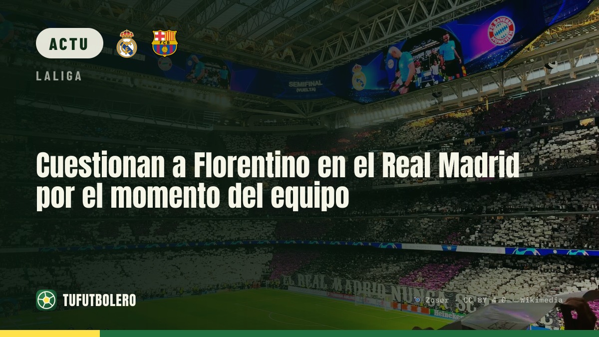 Florentino sous pression au Real Madrid après la mauvaise série