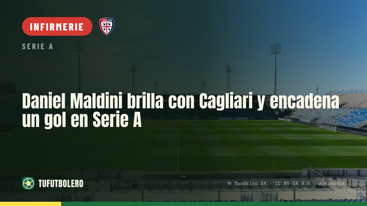 Daniel Maldini brille avec Cagliari et enchaîne un but en Serie A
