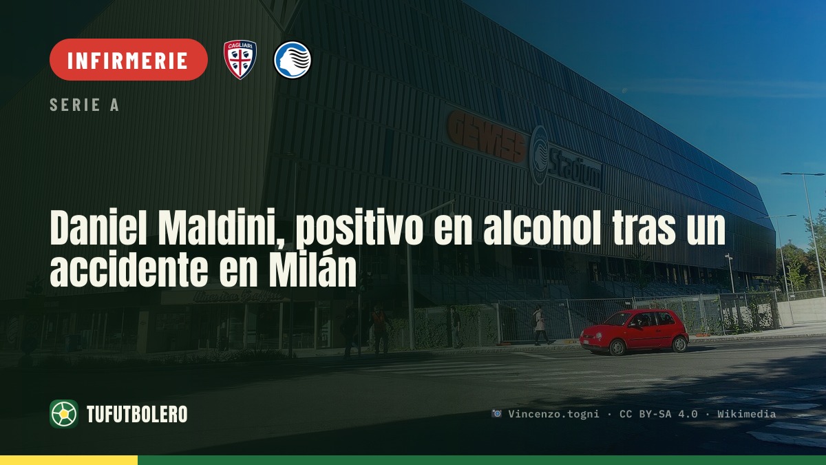 Daniel Maldini contrôlé positif à l’alcool après un accident à Milan