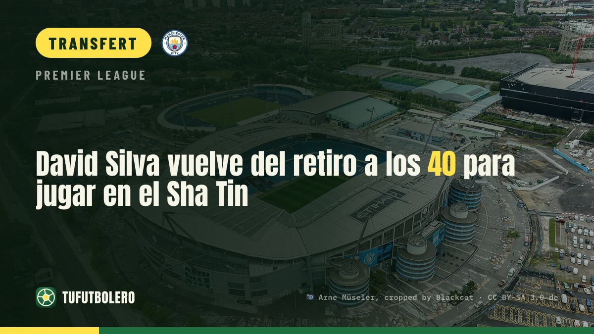 David Silva sort de la retraite à 40 ans pour rejoindre le Sha Tin