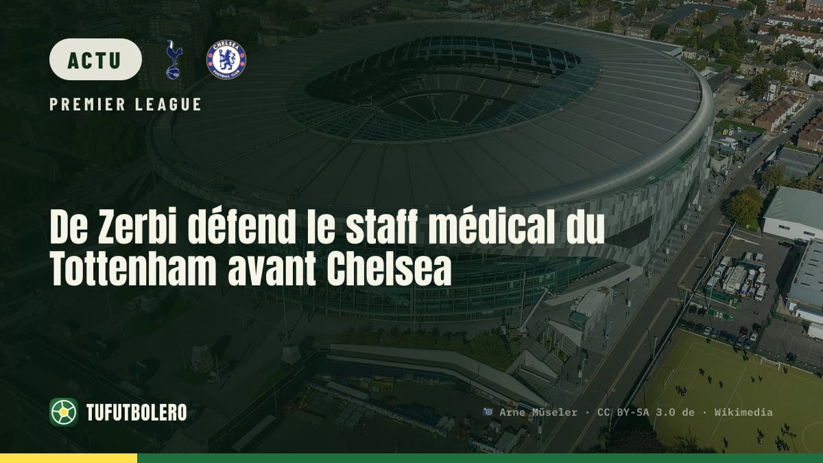 De Zerbi défend le staff médical du Tottenham avant Chelsea