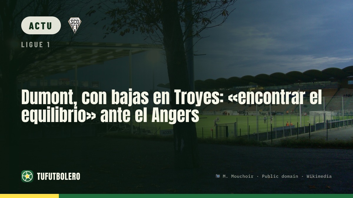 Dumont mise sur « le bon équilibre » malgré les blessés du Troyes à Angers