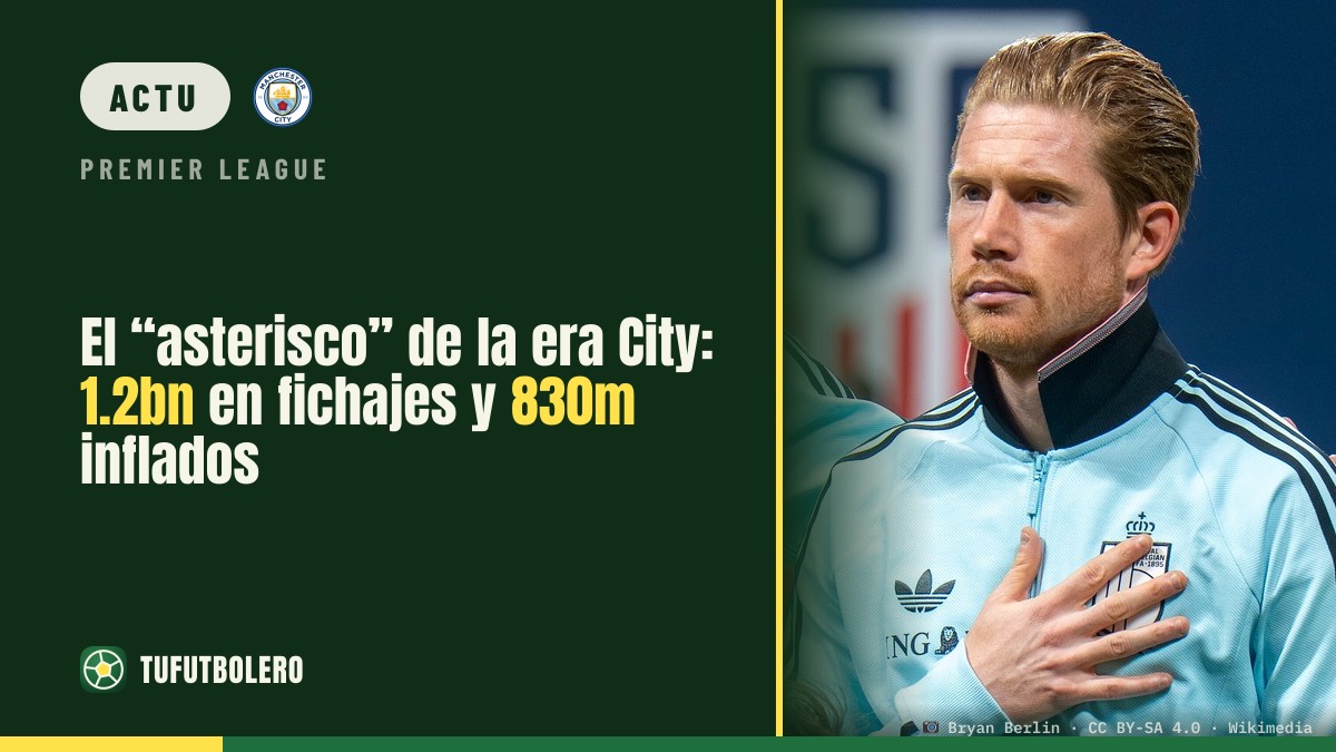 L’“ère de l’astérisque” de City : £1,2 Md dépensés, £830 M gonflés