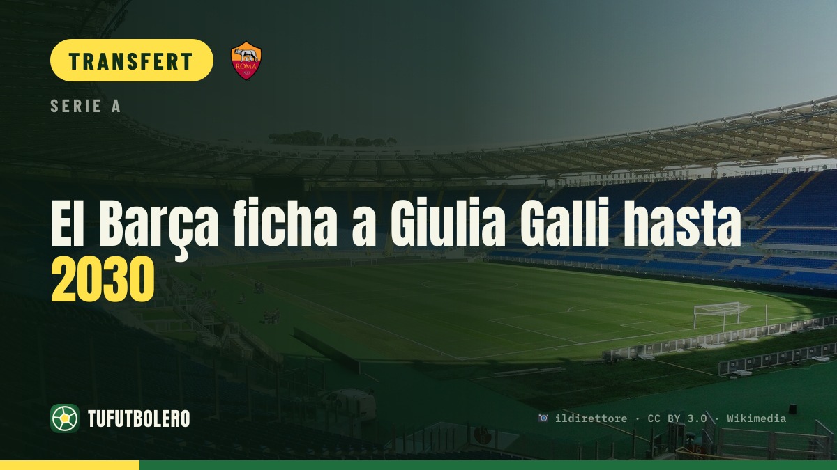 Le Barça signe Giulia Galli jusqu’en 2030