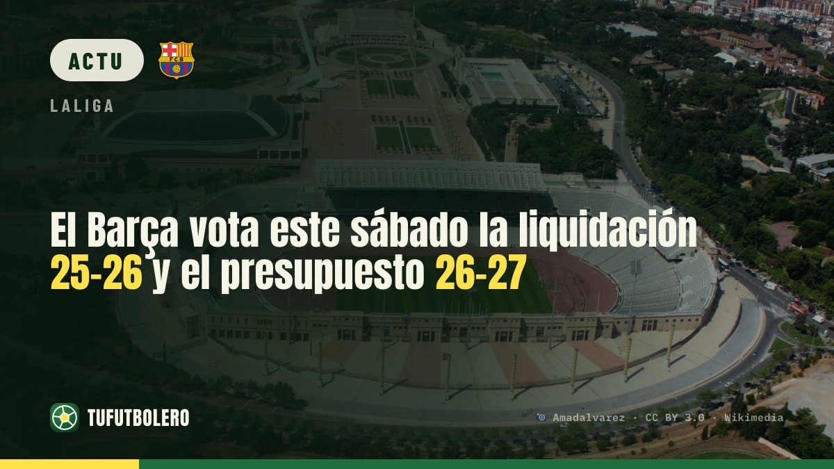 Le Barça vote samedi la liquidation 25-26 et le budget 26-27