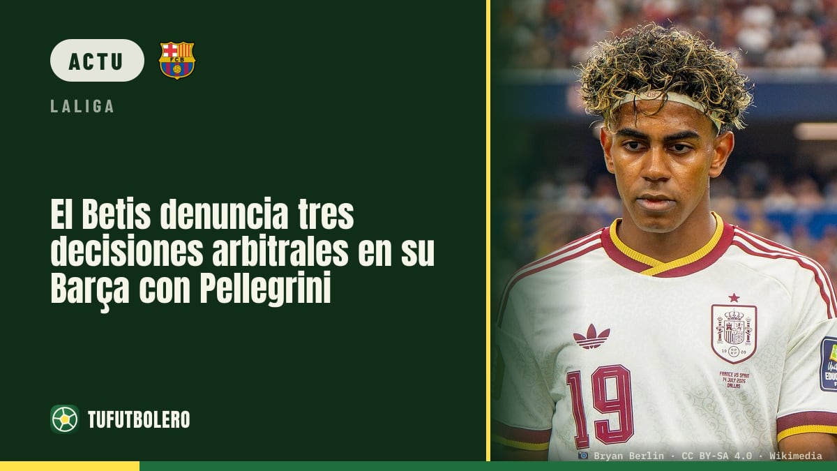 Le Betis dénonce plusieurs décisions arbitrales contre le Barça