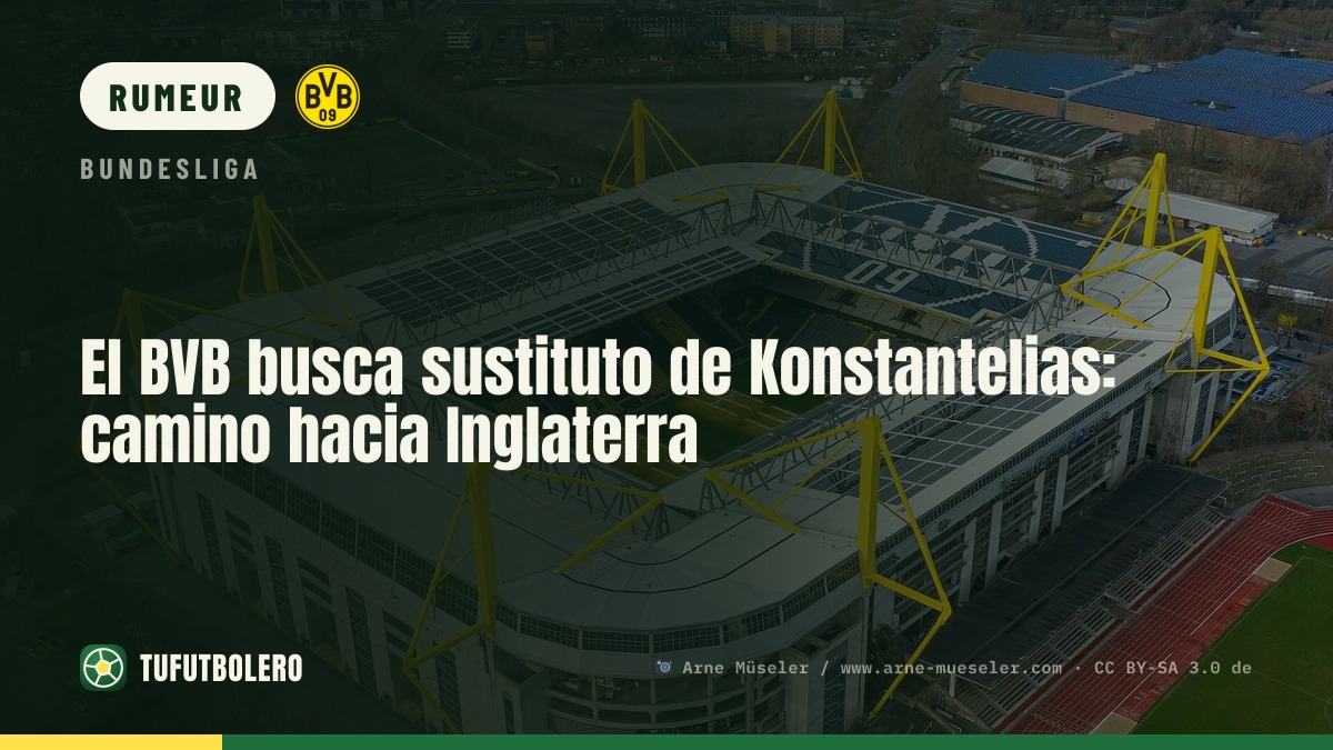 Dortmund vise un remplaçant de Konstantelias : piste vers l’Angleterre