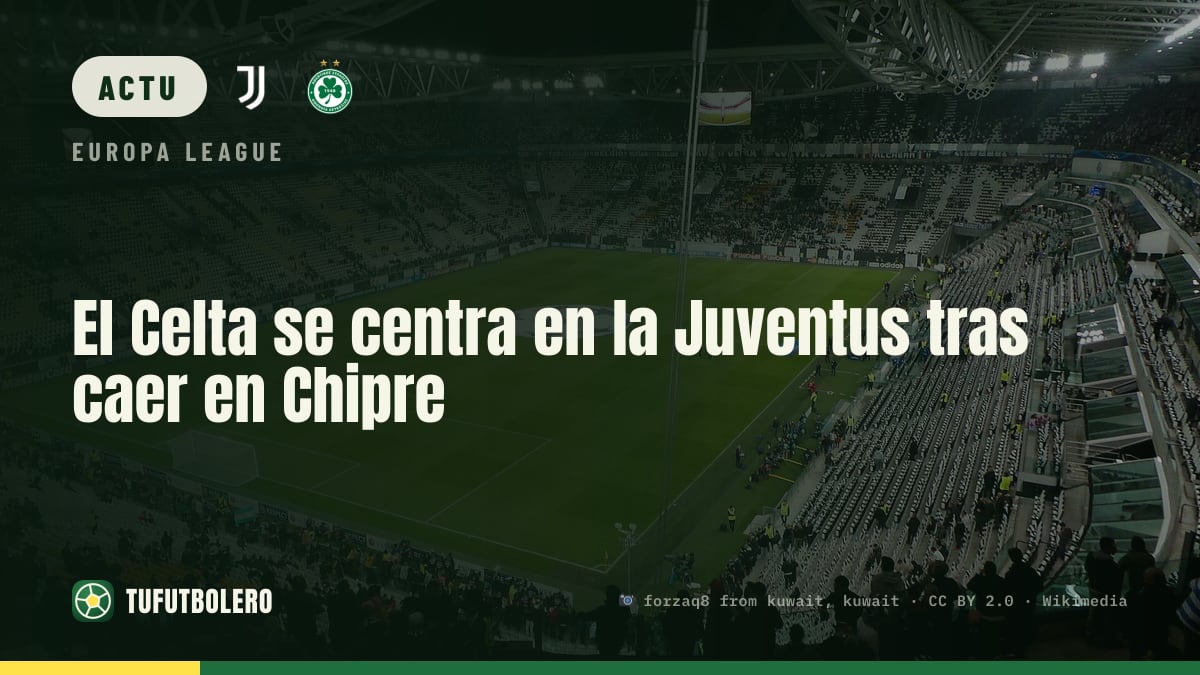 Le Celta se tourne vers la Juventus après une défaite surprise à Chypre