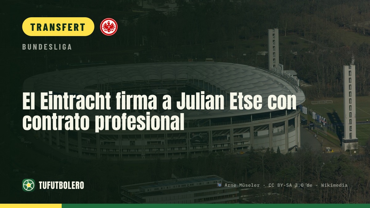 Francfort récompense Julian Etse avec un contrat pro