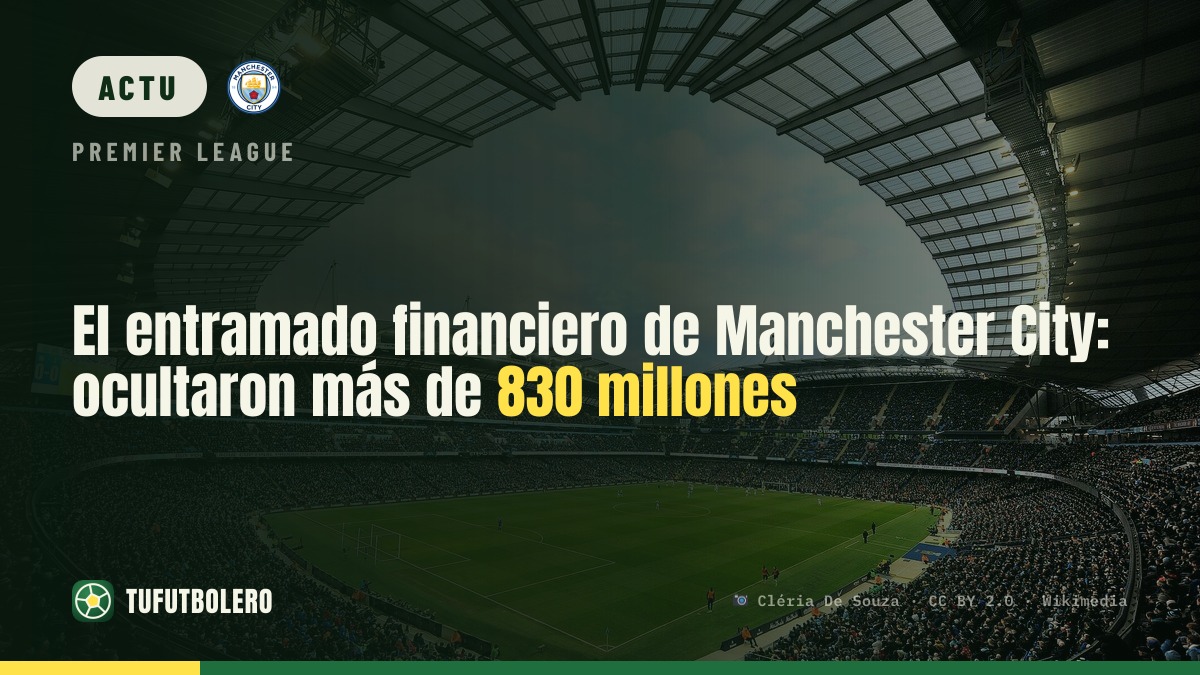 Manchester City : le montage sur les sponsors avec 830,69 M £ cachés