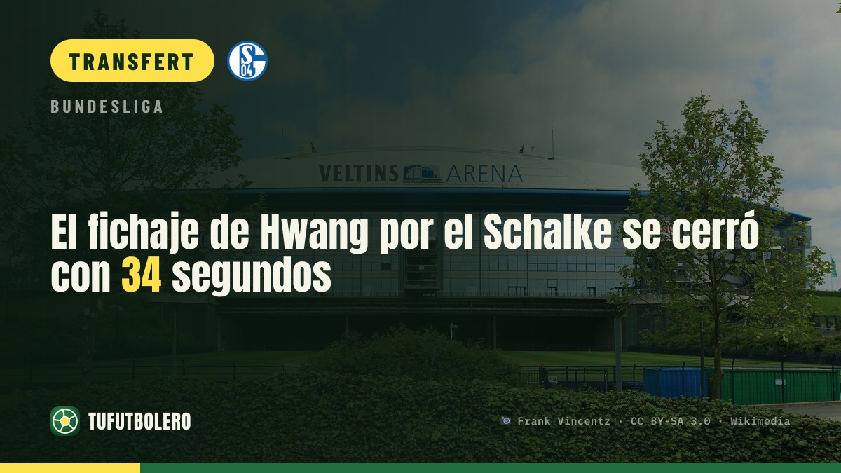 Le transfert de Hwang à Schalke bouclé avec 34 secondes