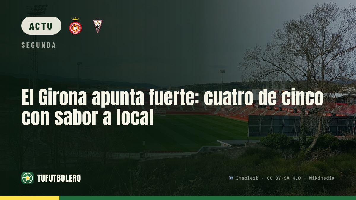 Girona vise haut: quatre des cinq prochains à Montilivi