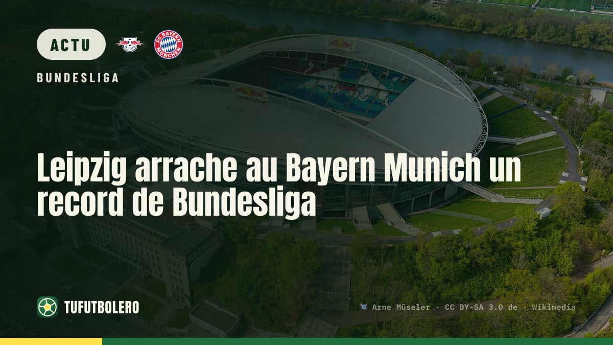 Leipzig arrache au Bayern Munich un record de Bundesliga