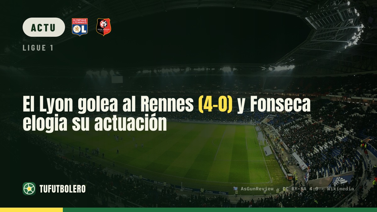 Lyon 4-0 Rennes : Fonseca salue un match XXL