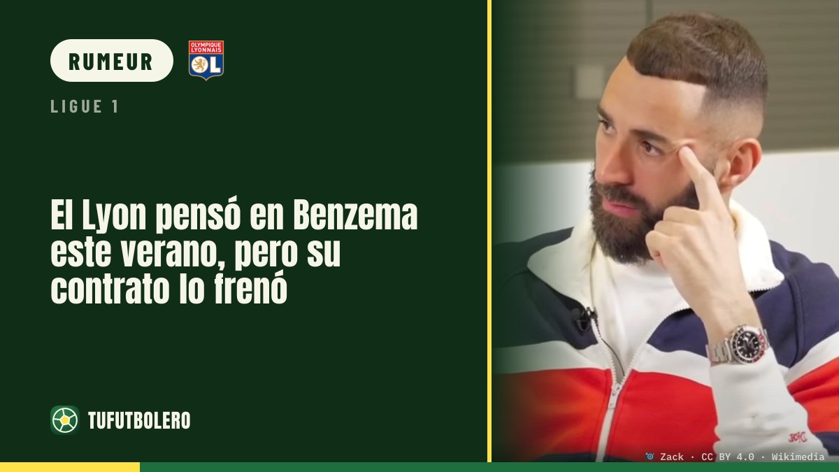 L’OL a pensé à Benzema cet été, mais le contrat l’a bloqué