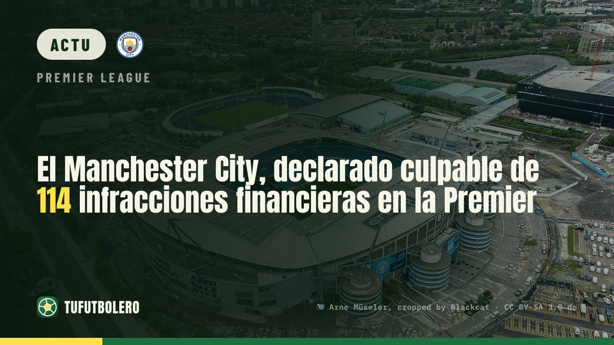 Le City reconnu coupable de 114 infractions financières en Premier League