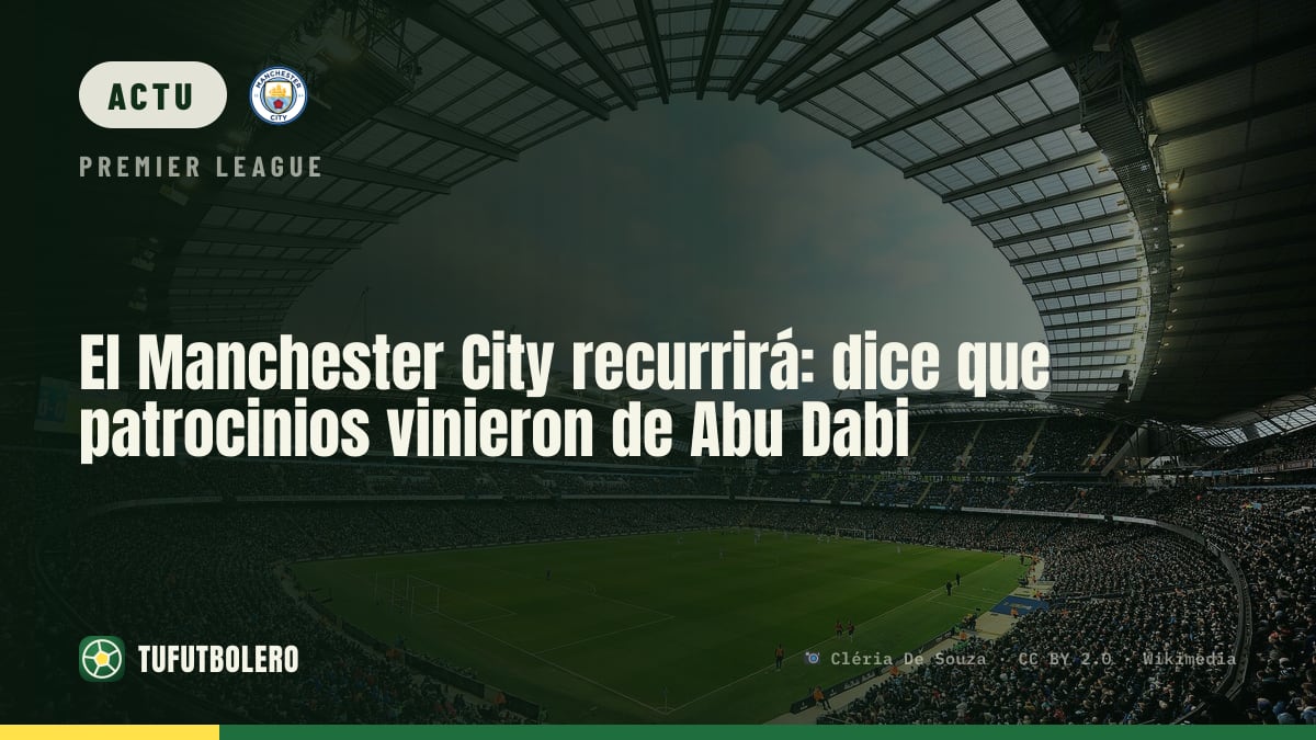 Le City va faire appel : il affirme que les sponsors venaient du gouvernement d’Abou Dhabi