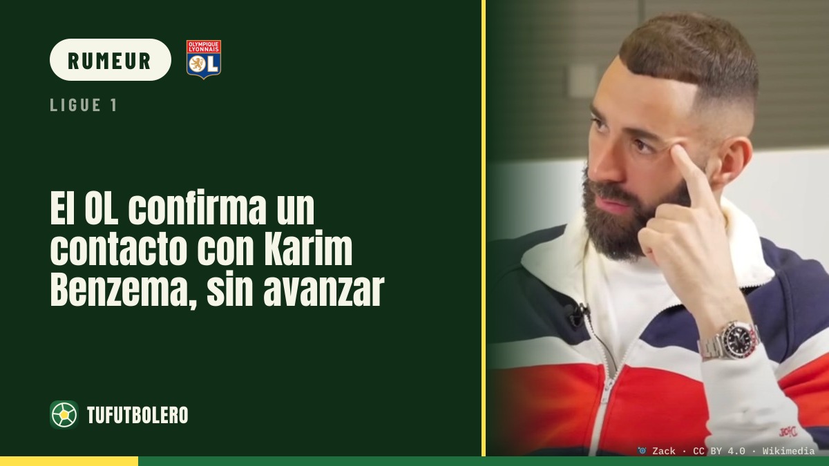 Le OL admet un contact avec Benzema, sans aller plus loin