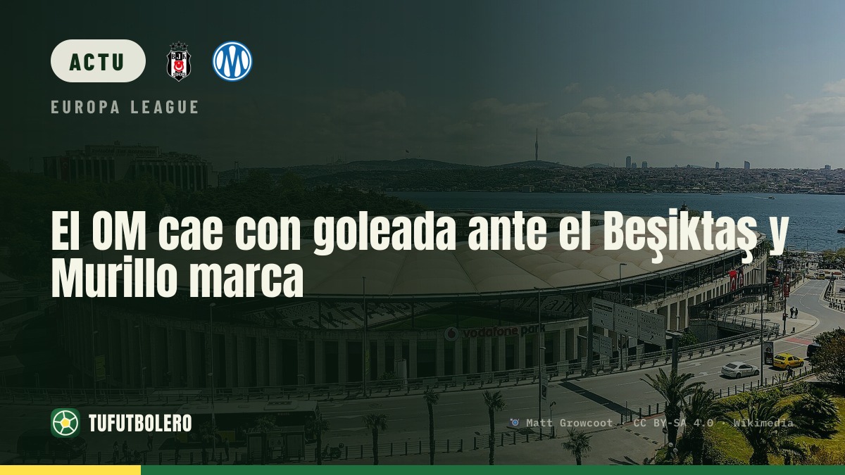 L’OM s’écroule contre Beşiktaş (1-4) : Garcia, puis Murillo