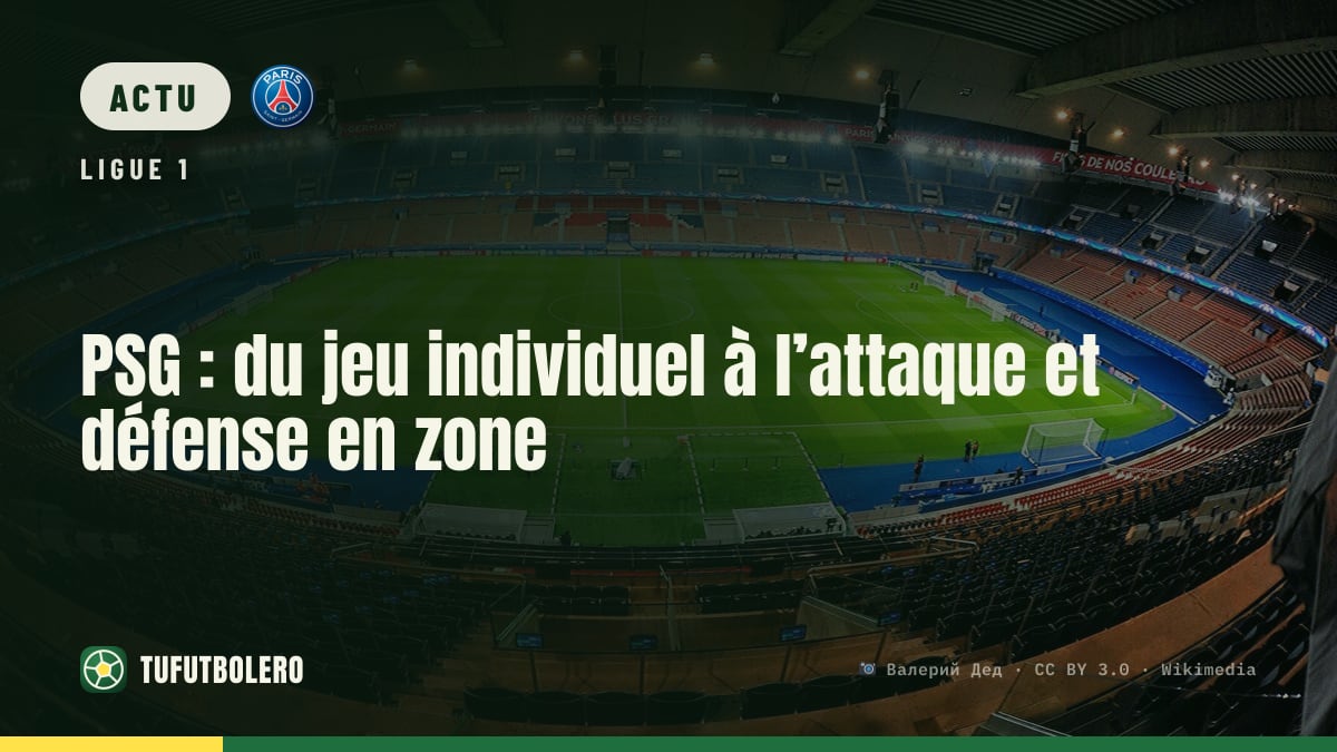 PSG : du jeu individuel à l’attaque et défense en zone