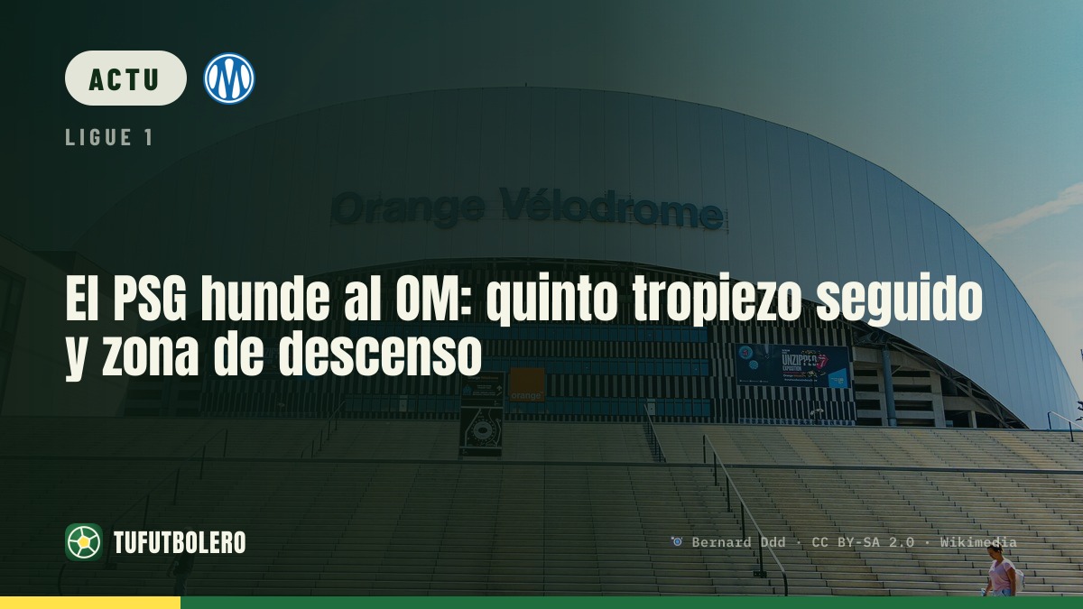 Le PSG bat l’OM : cinquième défaite de suite et futur en zone rouge