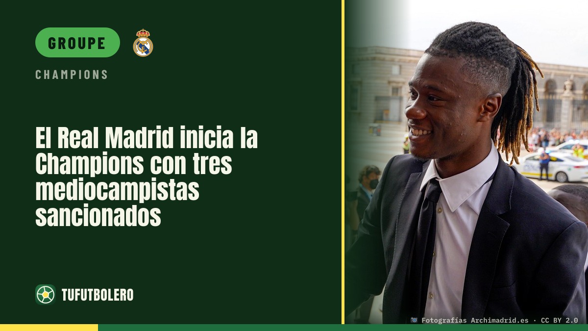 Le Real Madrid privé de trois milieux pour la première journée de C1