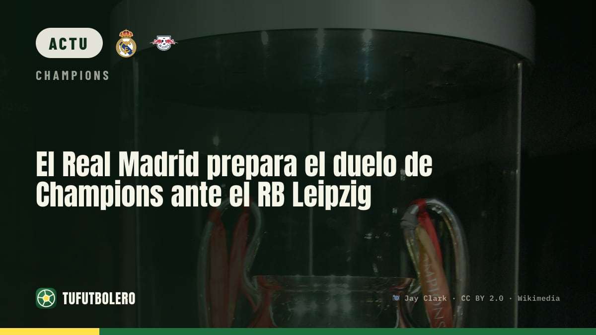 Le Real Madrid prépare la Ligue des champions contre le RB Leipzig
