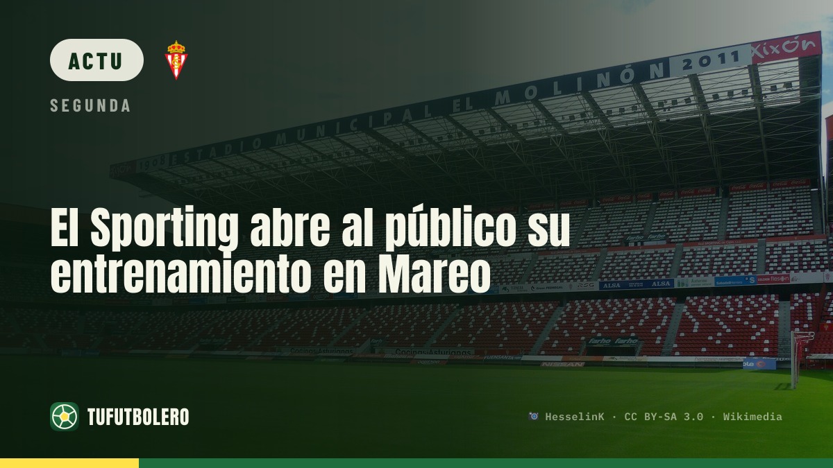 Le Sporting ouvre son entraînement à Mareo aux supporters