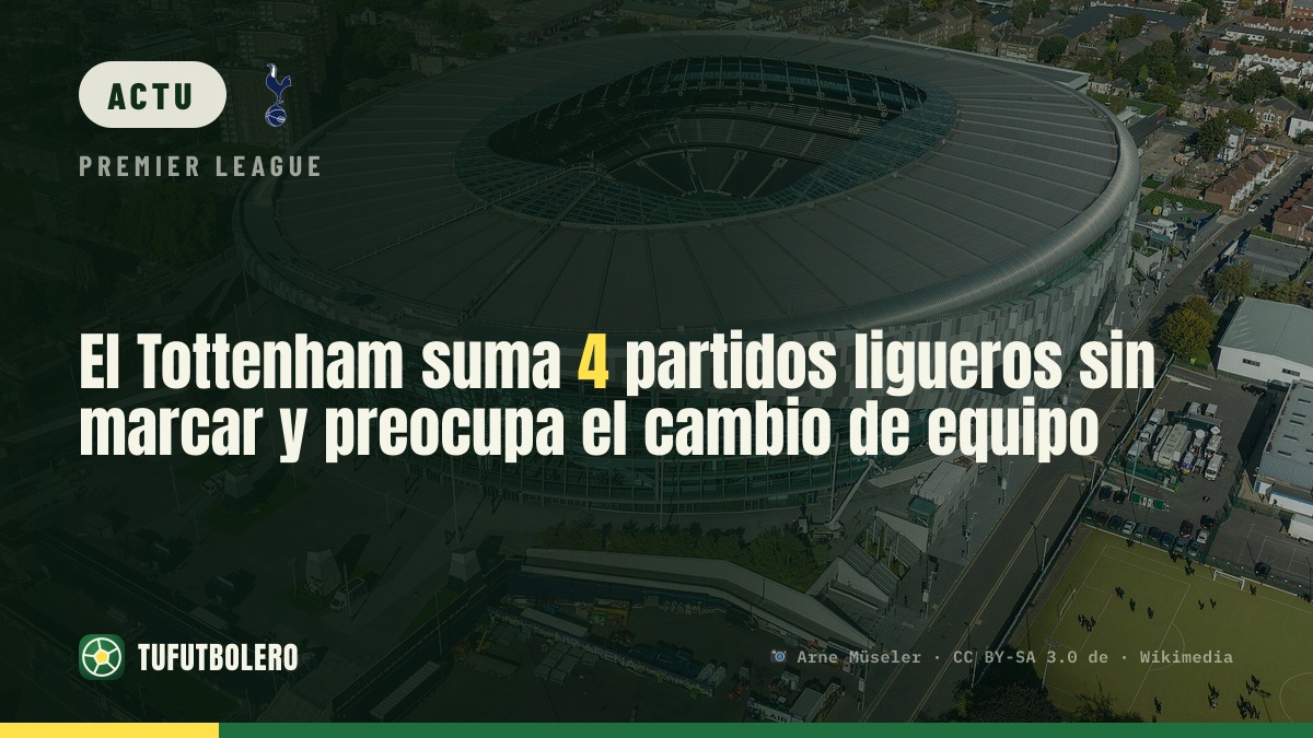 Tottenham muet lors de ses quatre premiers matchs de championnat