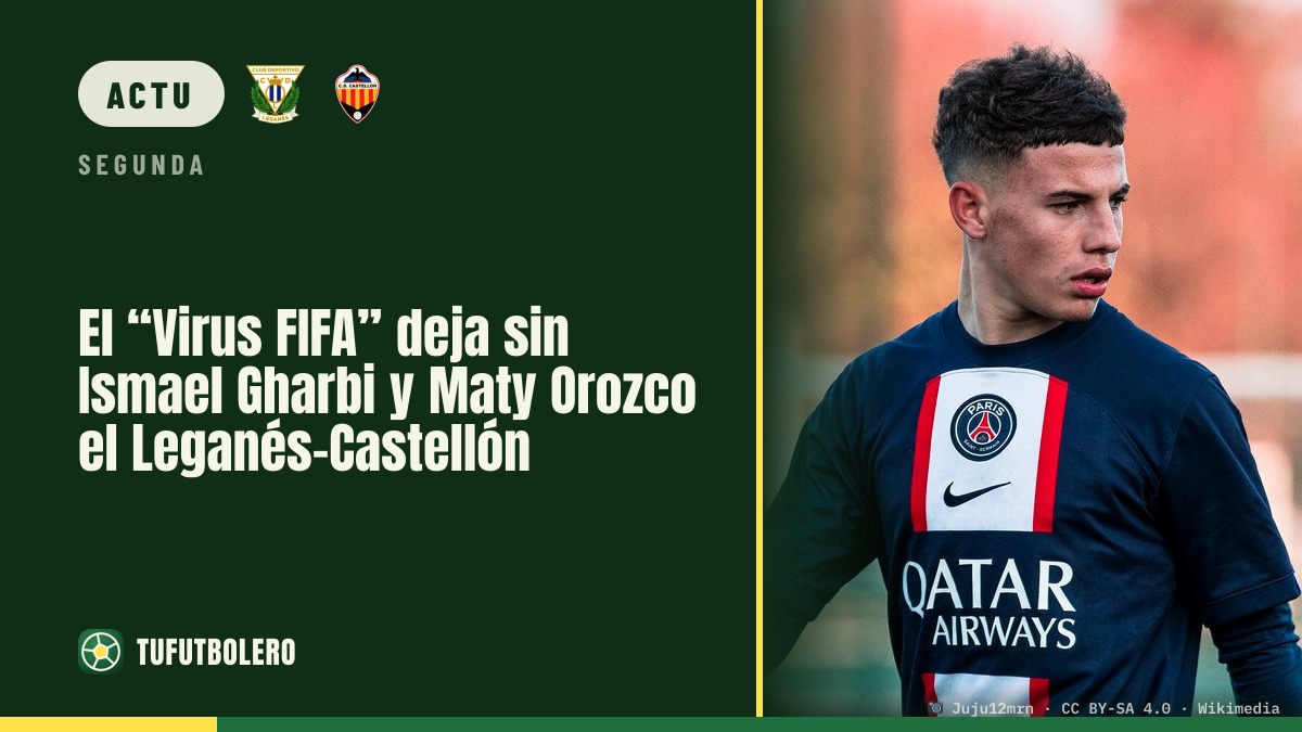 Le “virus FIFA” prive Gharbi et Orozco du Leganés-Castellón