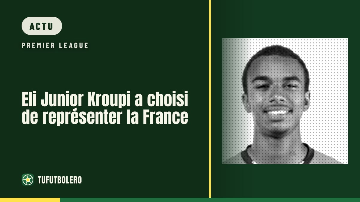 Eli Junior Kroupi a choisi de représenter la France
