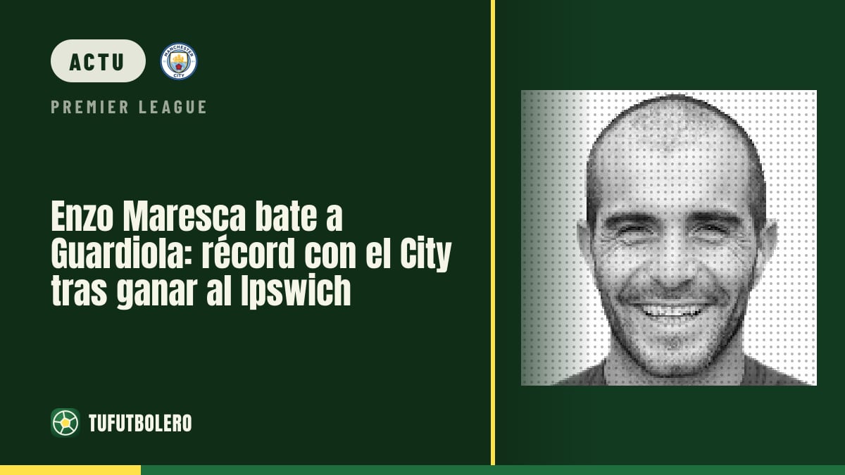 Enzo Maresca bat Guardiola : record avec City après le succès contre Ipswich