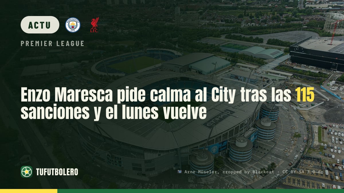 Enzo Maresca exhorte les joueurs du City à rester positifs après le verdict