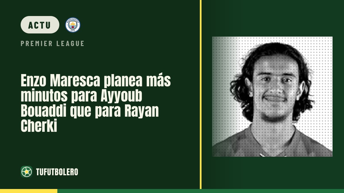 Enzo Maresca pourrait plus miser sur Ayyoub Bouaddi que sur Rayan Cherki