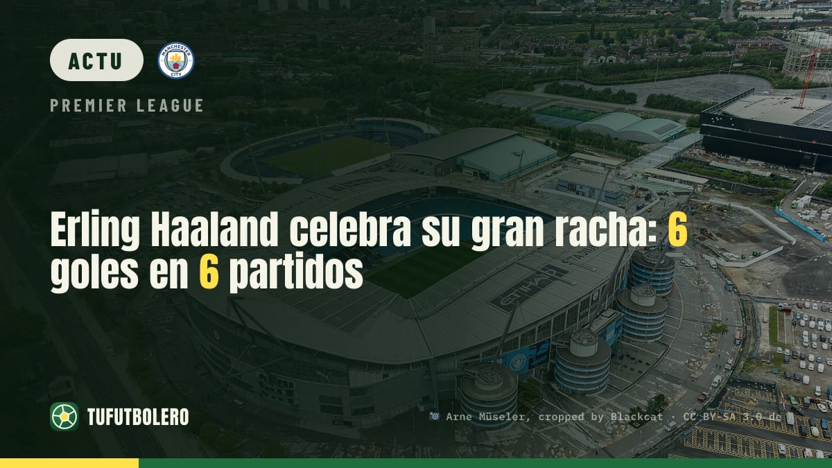 Erling Haaland impressionne : 6 buts en 6 matches de Premier League