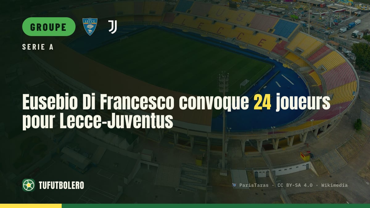 Eusebio Di Francesco convoque 24 joueurs pour Lecce-Juventus