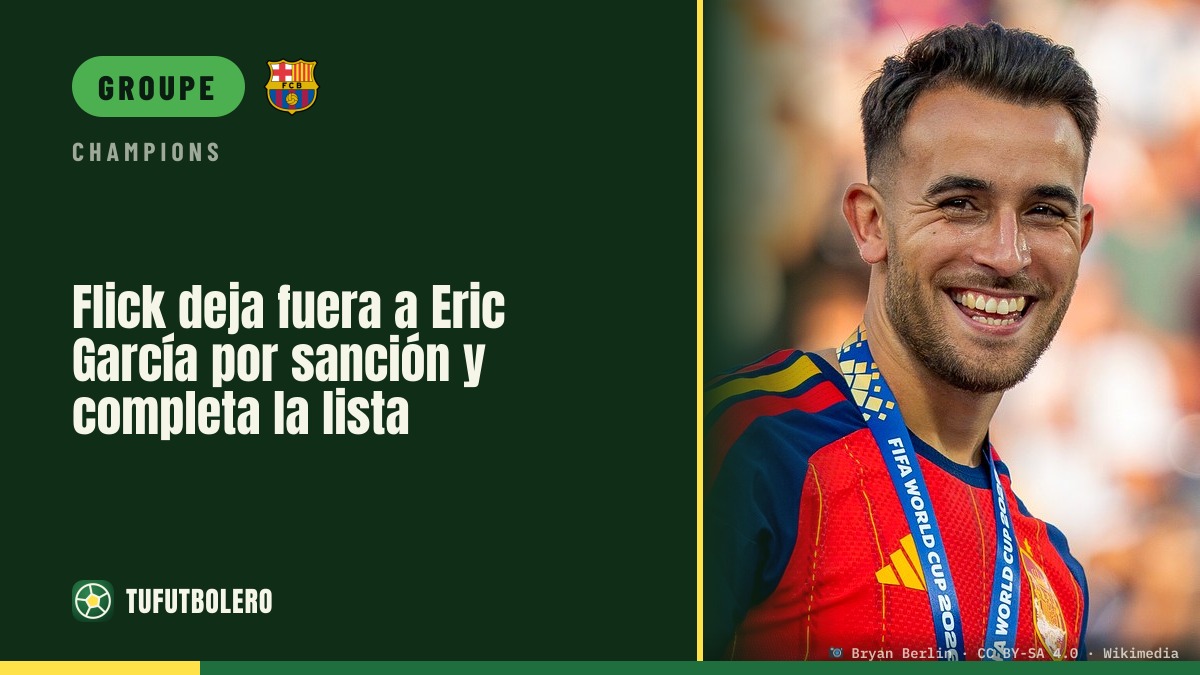 La liste du Barça pour la C1: Eric García suspendu, aucun coup de théâtre