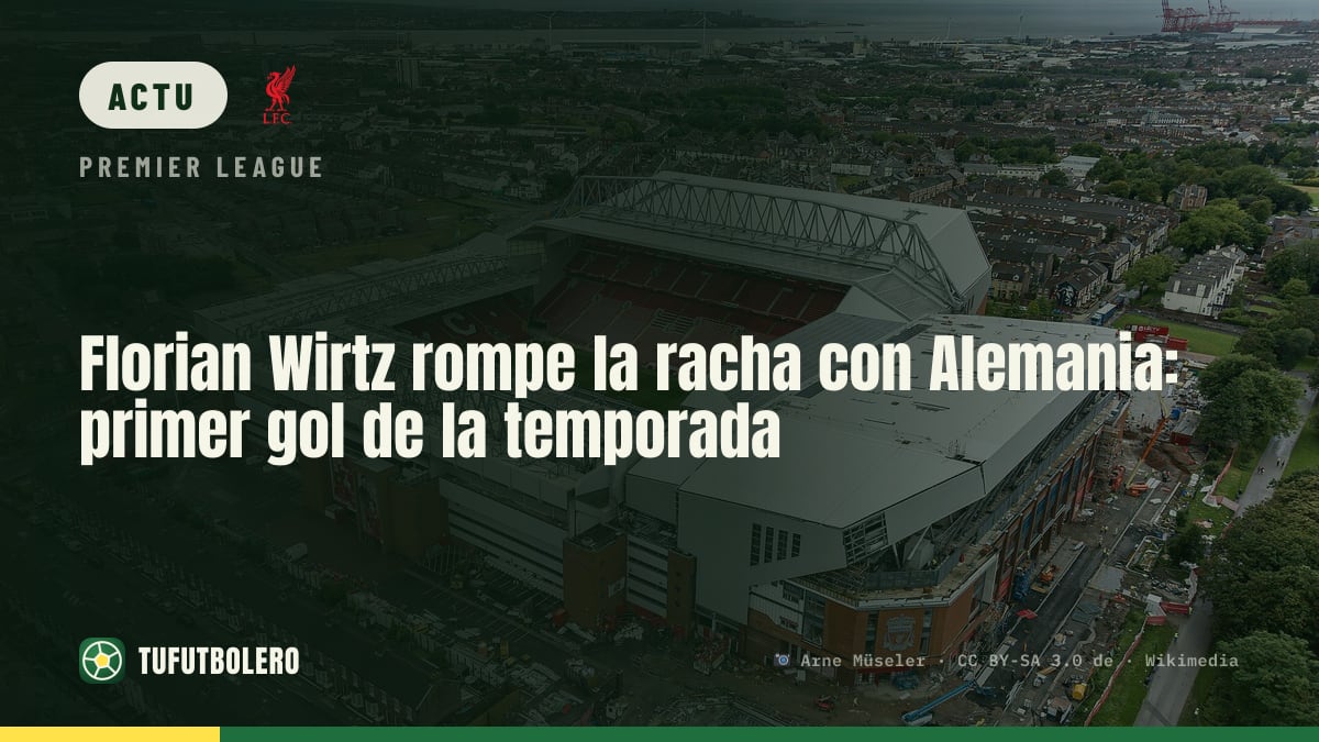 Florian Wirtz marque avec l’Allemagne : premier but de la saison