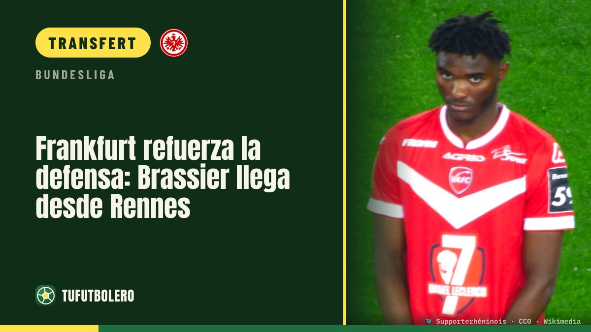 Francfort renforce sa défense : Brassier arrive de Rennes