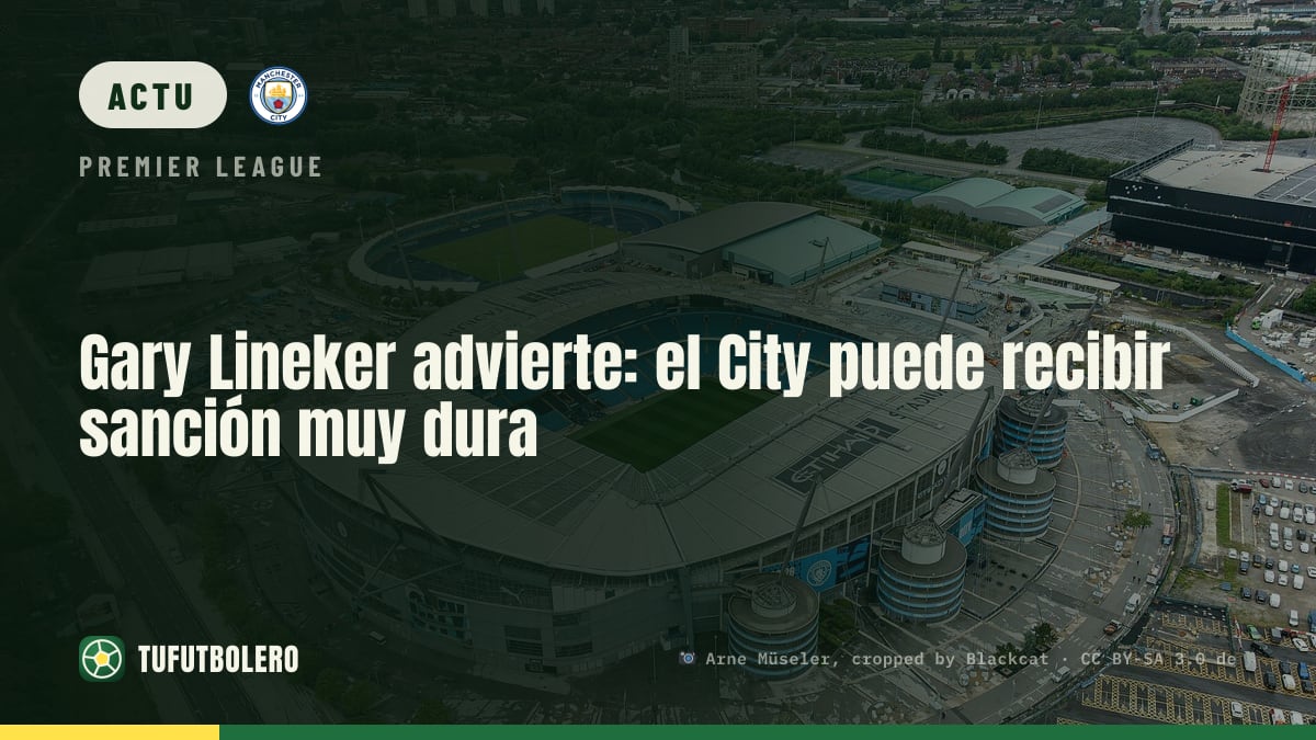 Gary Lineker prévient : le City pourrait écoper d’une sanction très lourde