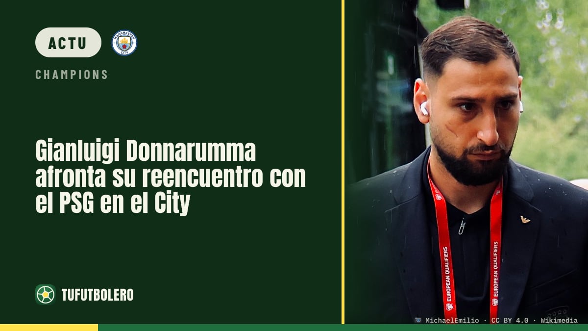 Gianluigi Donnarumma aborde son retour au PSG avec Manchester City