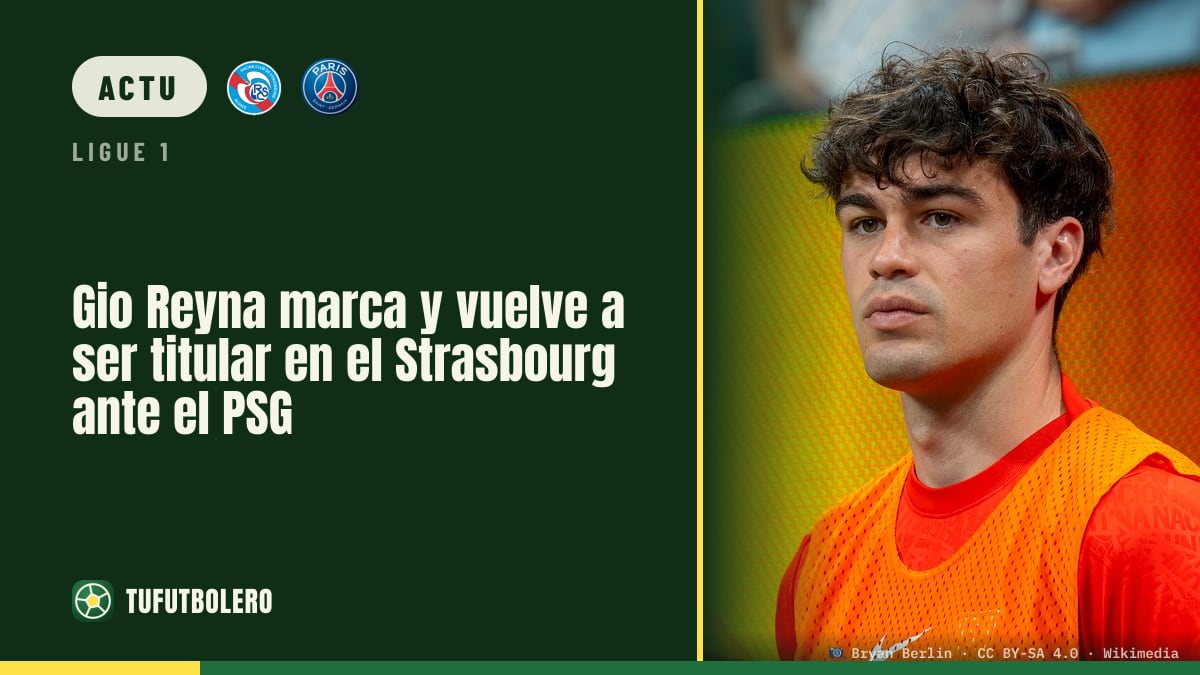 Gio Reyna marque en revenant titulaire et prend du rythme avec Strasbourg face au PSG