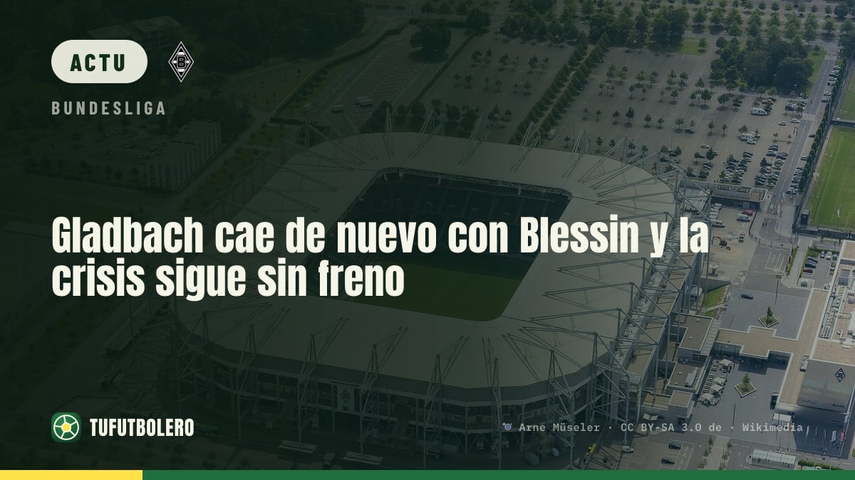 Gladbach rechute avec Blessin : la crise ne s’arrête pas