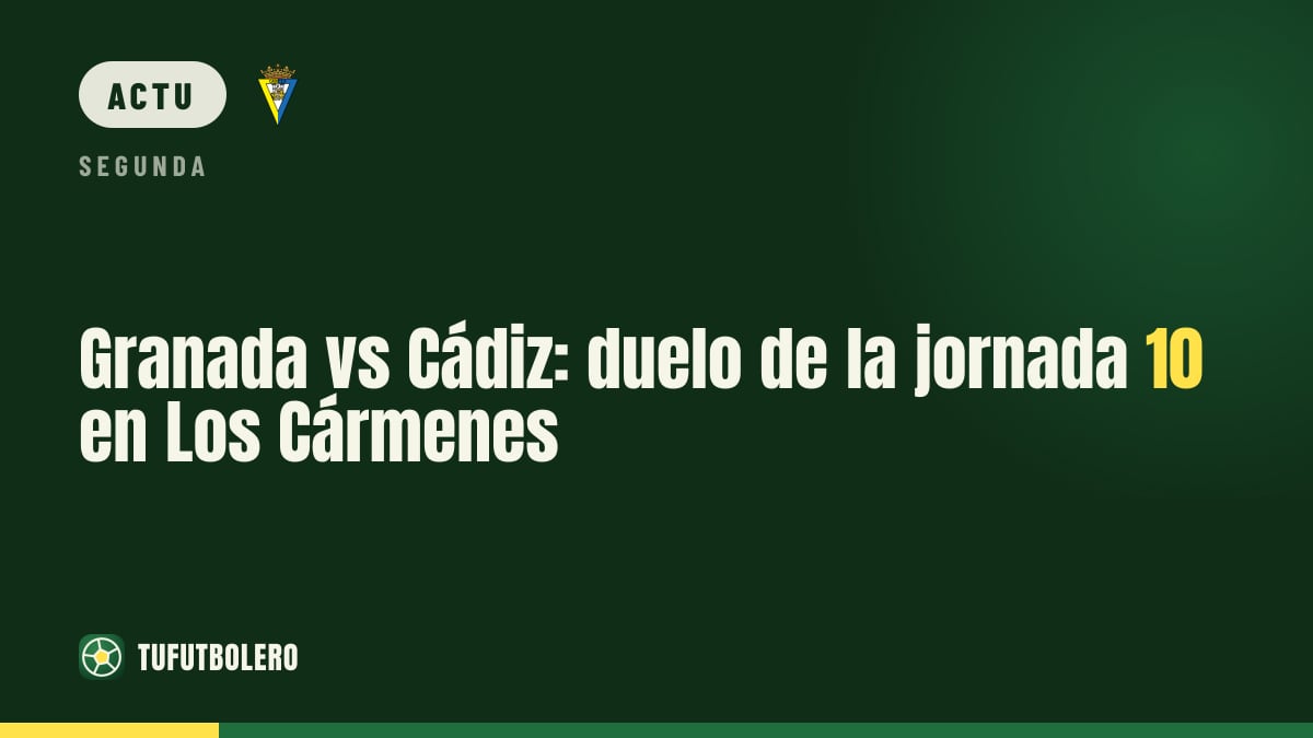 Granada-Cádiz : journée 10 au Nuevo Los Cármenes