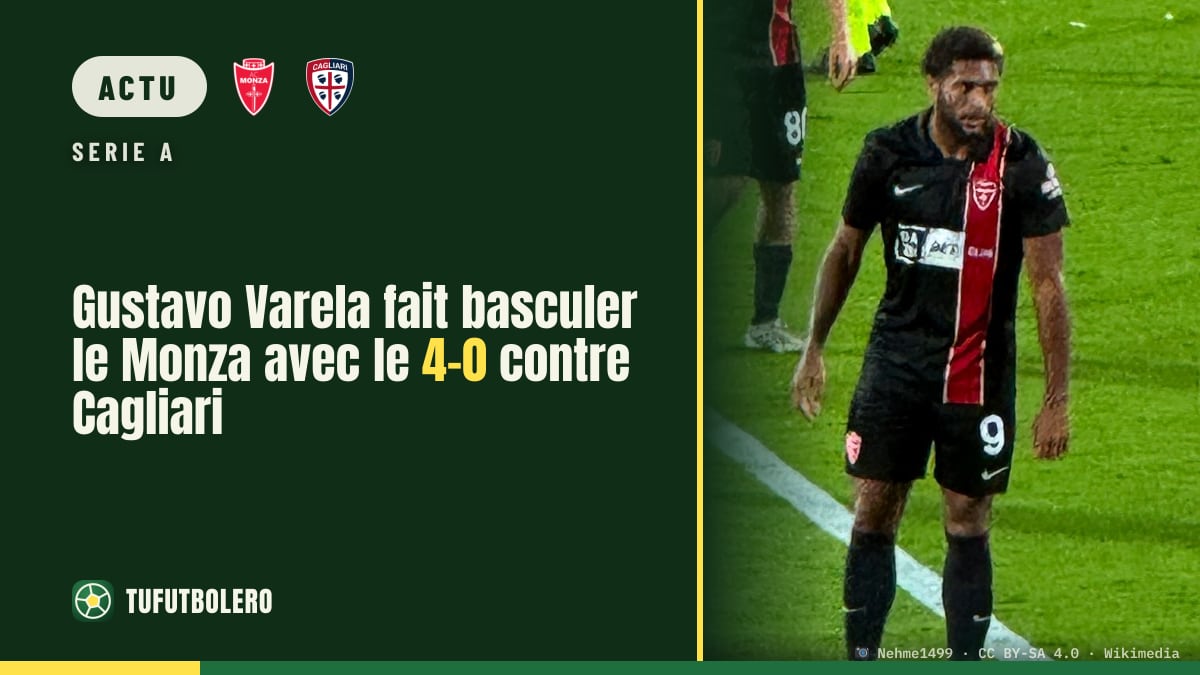 Gustavo Varela fait basculer le Monza avec le 4-0 contre Cagliari