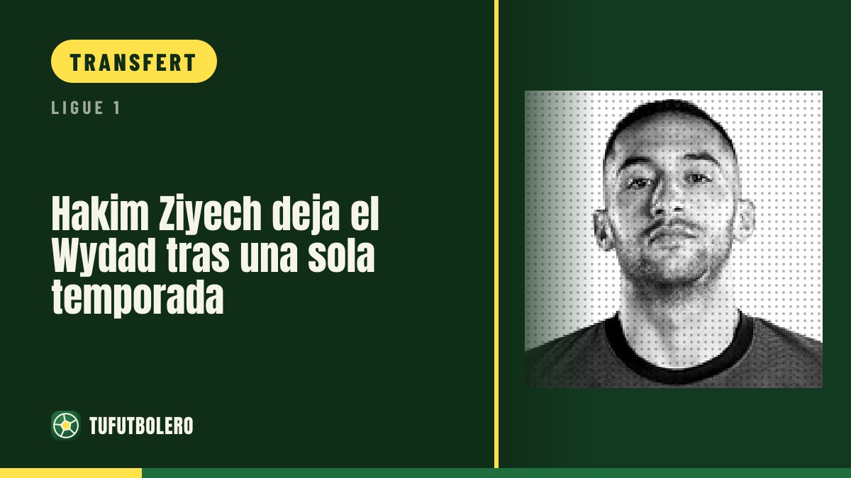 Hakim Ziyech quitte le Wydad après une seule saison