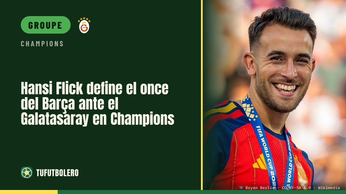 Hansi Flick dévoile le probable onze du Barça face au Galatasaray