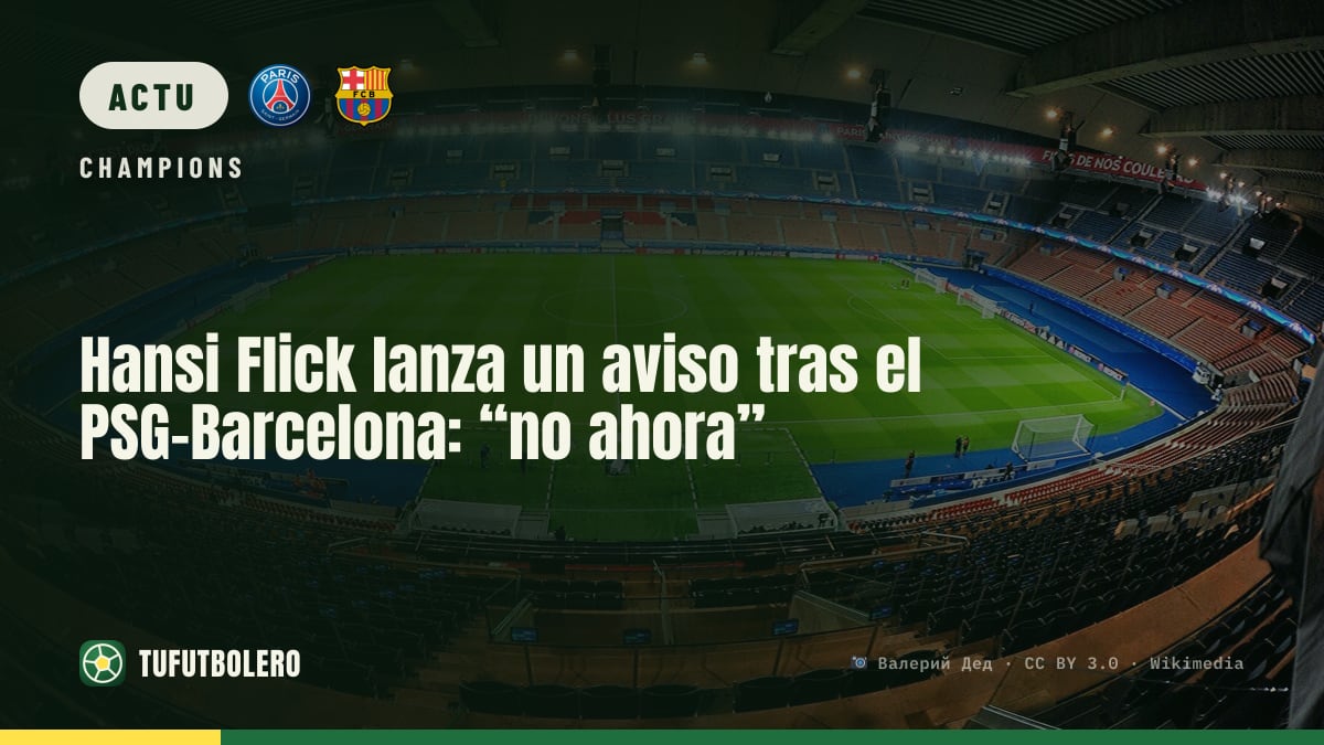 Hansi Flick recadre après PSG-Barça : « pas maintenant »